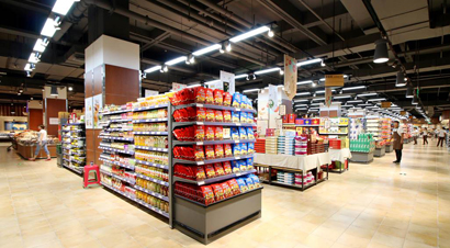 超市生鲜轨道射灯：我们更注重生鲜的光，让光更好的服务生鲜！